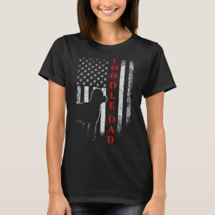 Camiseta Mens Vintage EEUU Bandera Americana Orgullosa Papa