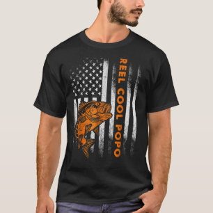 Camiseta Mens Vintage Flag American Reel Guay Padres pop