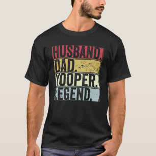 Camiseta Mens Vintage Husband Dad Yooper Legend