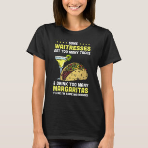 Camiseta Mens Waiter Waitress Server Trabaja En Gastronomía