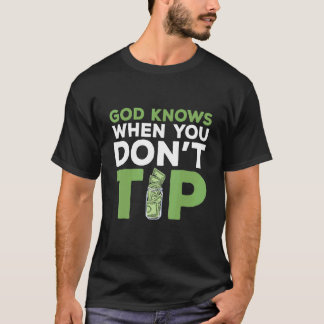 Camiseta Mens Waiter Waitress Server Trabaja En Gastronomía
