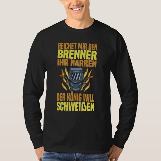 Camiseta Mens Welling Machine Wig Metalizado Builder Locksm (Anverso)