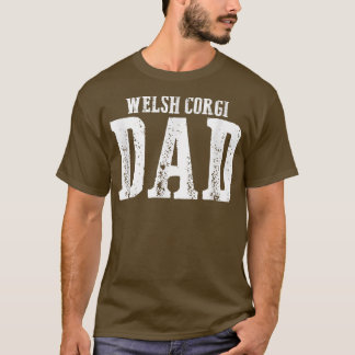 Camiseta Mens Welsh Corgi Dad