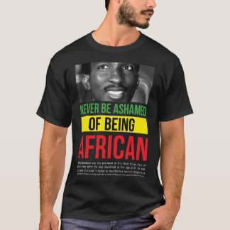 Camiseta Mens Womens President Thomas Of Burkina Sankara Fa