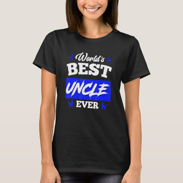 Camiseta Mens World s best Uncle ever Best Uncle (Anverso)