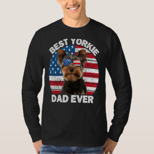 Camiseta Mens Yorkie Dad Para Hombres Yorkshire Terrier 4 D