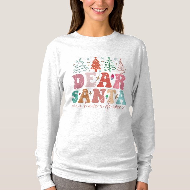 Camiseta Mensaje a Santa Claus (Anverso)