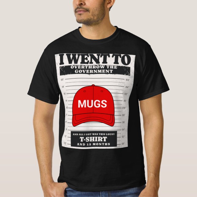 Camiseta Mensaje antitriunfal divertido Mugs anti Mega (Anverso)