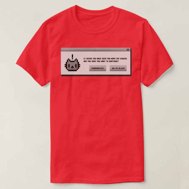 Camiseta Mensaje de alerta de gato Procrastinación Kitty Fu (Diseño del anverso)
