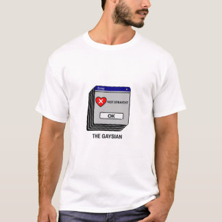 Camiseta MENSAJE DE ERROR NO LIGERAMENTE LGBT asiático