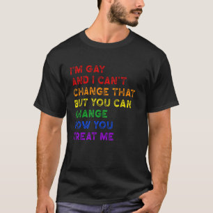 Camiseta Mensaje de Igualdad y Respeto Orgullo Gay LGBTQ+