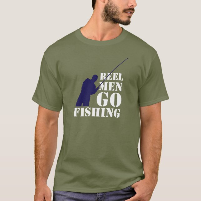 Camiseta Mensaje de los pescadores de la diversión: Los (Anverso)