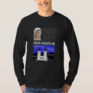 Camiseta Mensaje de Medjugorje 25 de enero de 2023 Misa de