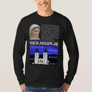 Camiseta Mensaje de Medjugorje 25 de enero de 2023 Misa de 