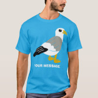 Mensaje de Personalizado gráfico de gaviota Person