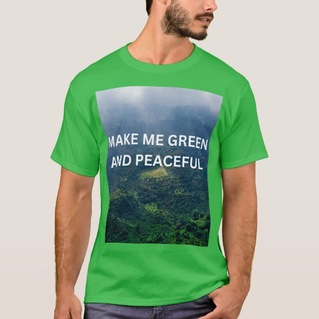 CAMISETA MENSAJE DEL DÍA DE LA TIERRA (Anverso)