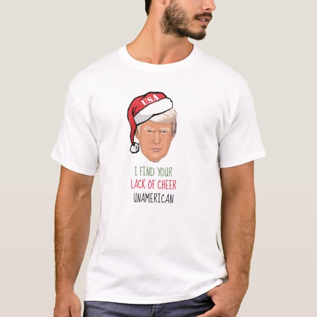 Camiseta Mensaje del navidad del triunfo (Anverso)