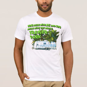 CAMISETA MENSAJE DEL PARQUE DE CARAVANAS