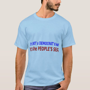 Camiseta Mensaje electoral de la plaza del pueblo