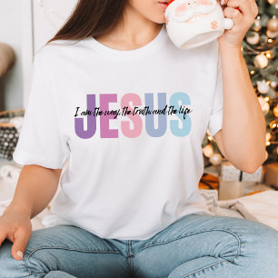 Camiseta Mensaje Espiritual Católico y Motivacional