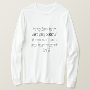 Camiseta Mensaje Salaam T-Shirt