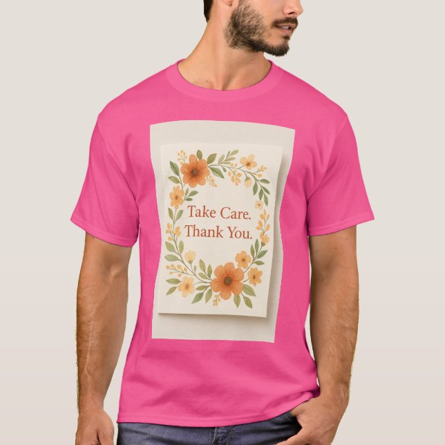 Camiseta - Mensaje simple, gran impacto (Anverso)