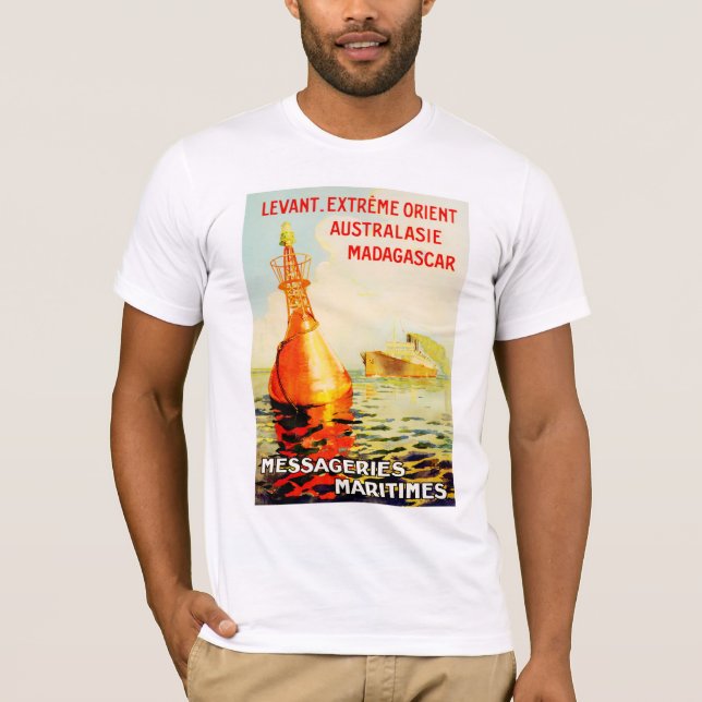 Camiseta Mensajerías Marítimas ~ Boya (Anverso)