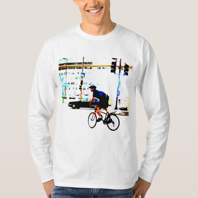 Camiseta Mensajero de la bici (Anverso)