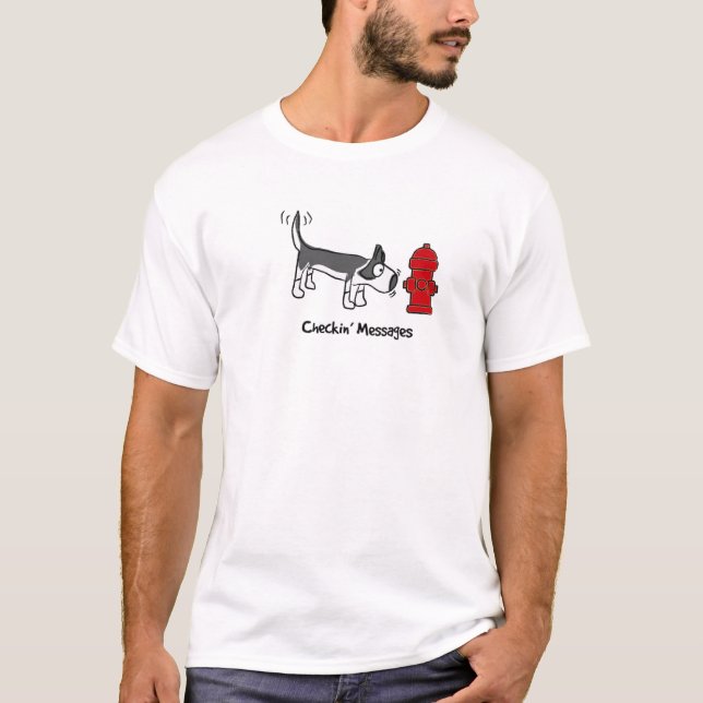 Camiseta Mensajes del enregistramiento (Anverso)