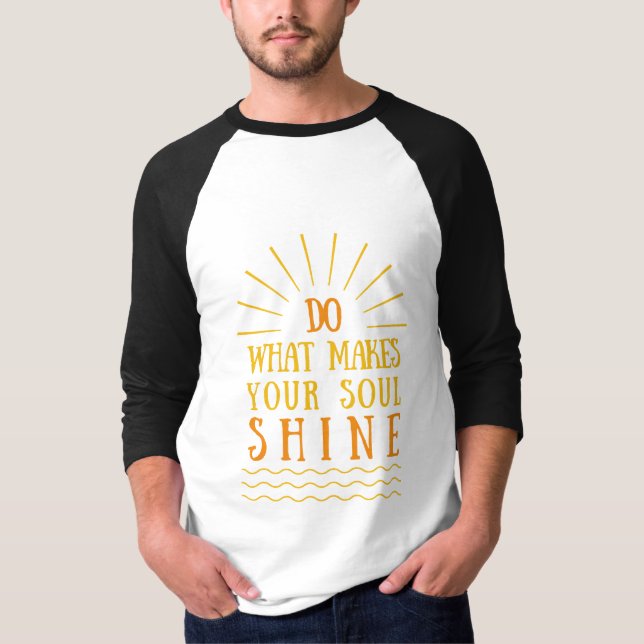 Camiseta mensajes inspiradores de actitud positiva (Anverso)
