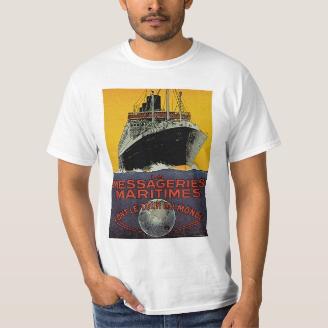 Camiseta Mensajes marítimos (Anverso)