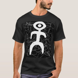 Camiseta Mensch en blanco y negro