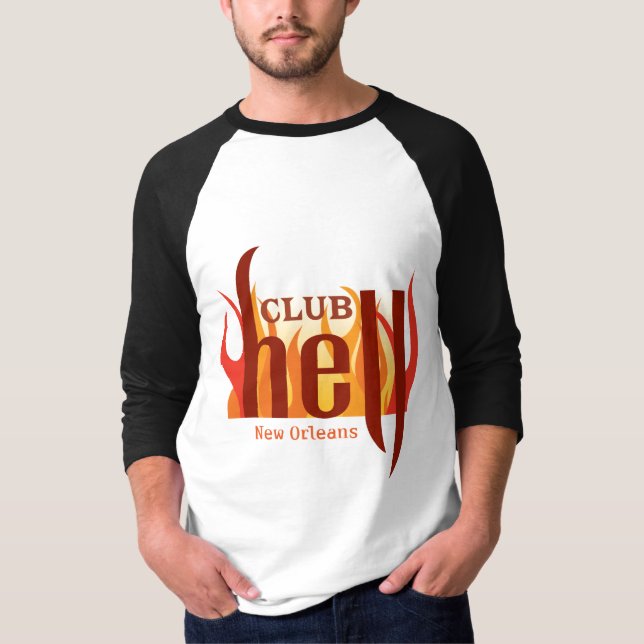 Camiseta Men'sT-Camisa 2 del infierno del club (Anverso)