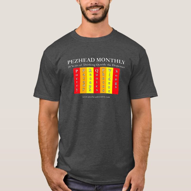 Camiseta Mensual De 20 Años (Anverso)