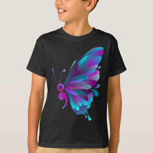 Camiseta Ment de tatuaje de semicolón vintage de mariposa d
