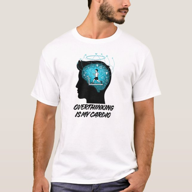 Camiseta Mental Fitness Art – Train Your Mind Concept (Anverso)