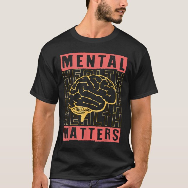 Camiseta Mental Health Awareness Depression Suicide Prevent (Anverso)