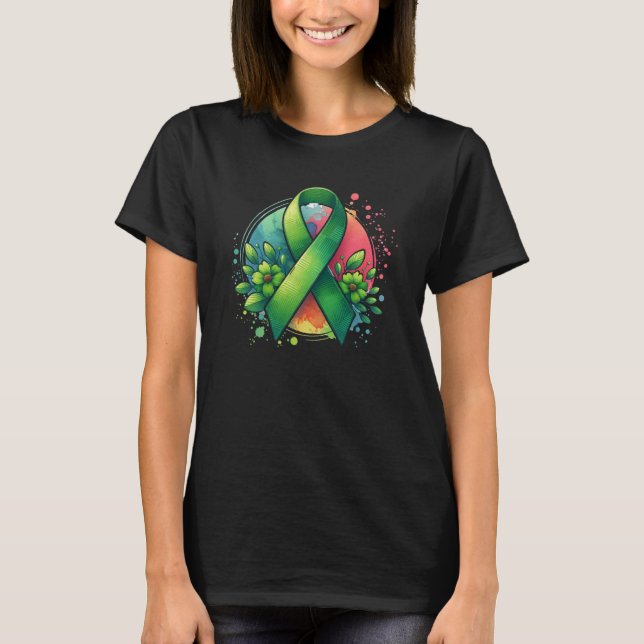 Camiseta Mental Health Awareness Ribbon (Anverso)