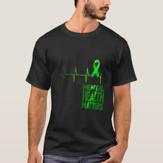 Camiseta Mental Health Awareness Ribbon