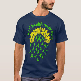 Camiseta Mental Health Awareness Sunflower 4030