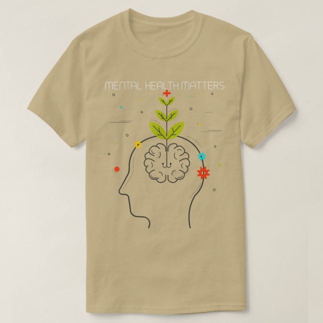 Camiseta Mental Health Matters5044 2080  (Diseño del anverso)