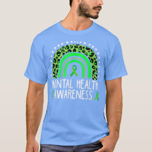 Camiseta Mental-health Matters Shirt End The Stigma Rainbow