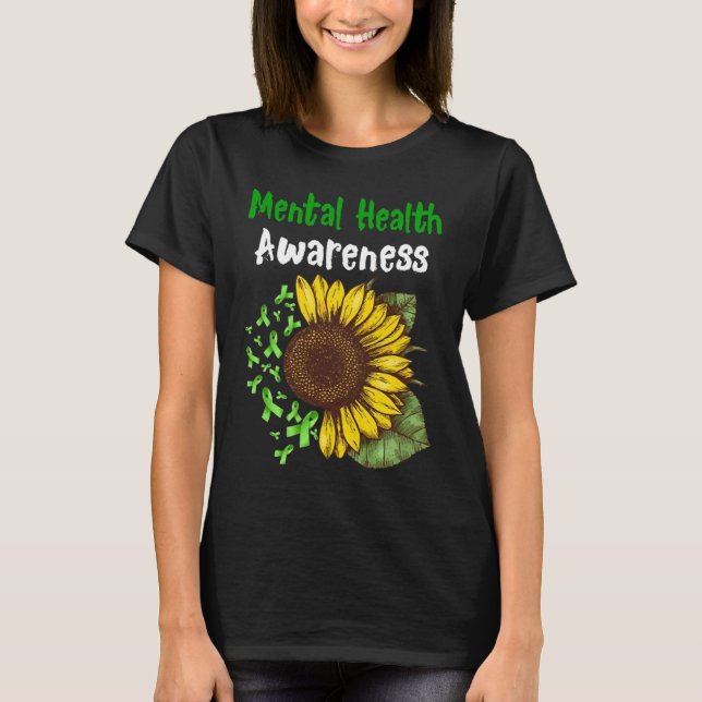 Camiseta Mental health mental health awareness awareness wo (Anverso)