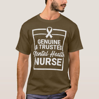 Camiseta Mental Health Nurse Genuine Nursing Rn5126 2343 