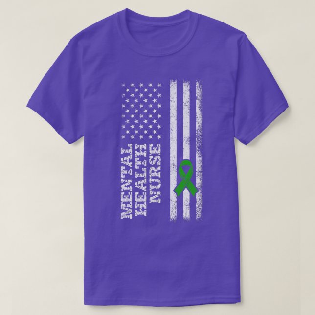 Camiseta Mental Health Nurse Nursing Rn5173 2418  (Diseño del anverso)