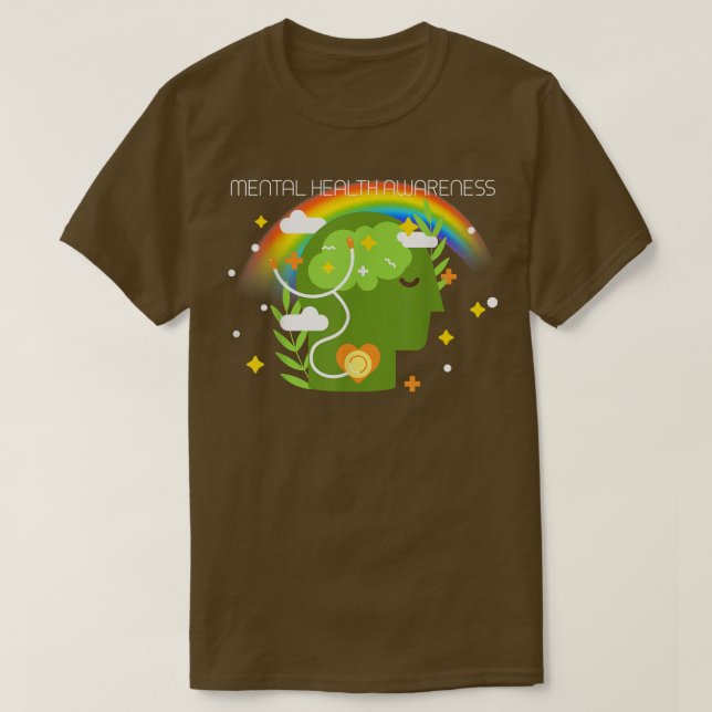 Camiseta Mental Health Pride 5283 2458  (Diseño del anverso)