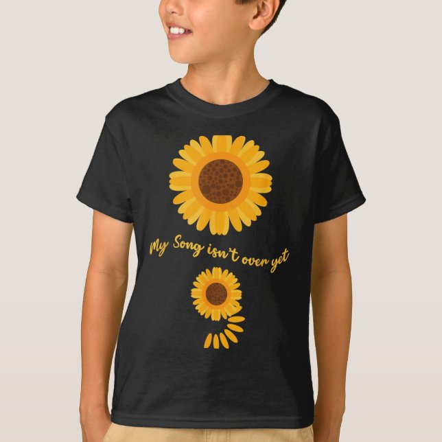 Camiseta Mental Health Semicolon Sunflower Suicide Preventi (Anverso)