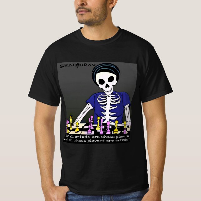Camiseta Mentalidad de ajedrez (Anverso)