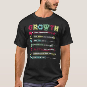 Camiseta Mentalidad de crecimiento Classroom Brain Motivati