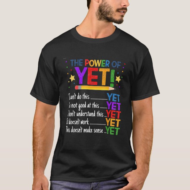 Camiseta Mentalidad De Crecimiento Maestra Amabilidad Poder (Anverso)